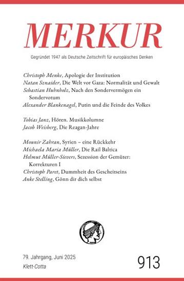 Merkur Ausgabe 2025913