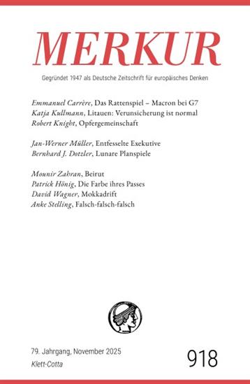 Merkur Ausgabe 2025918