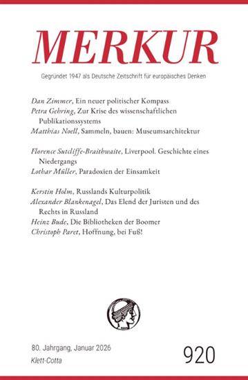 Merkur Ausgabe 2026920