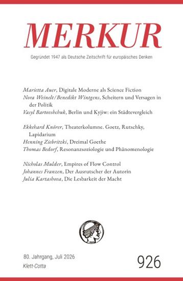 Merkur Ausgabe 2026926