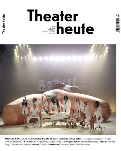 Theater Heute Ausgabe 2025007