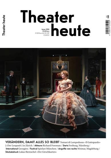 Theater Heute Ausgabe 2026001
