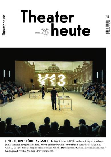 Theater Heute Ausgabe 2026002