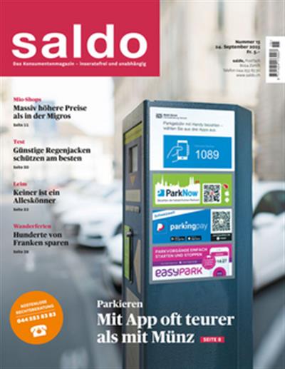 Saldo (CH) Ausgabe 2025015