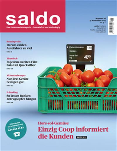 Saldo (CH) Ausgabe 2025018