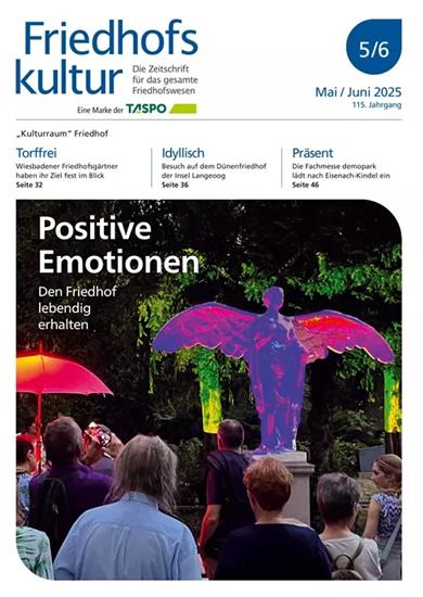Friedhofskultur mit TASPO 360 Ausgabe 2025005