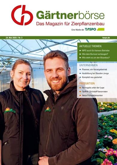 Gärtnerbörse mit TASPO 360 Ausgabe 2025003