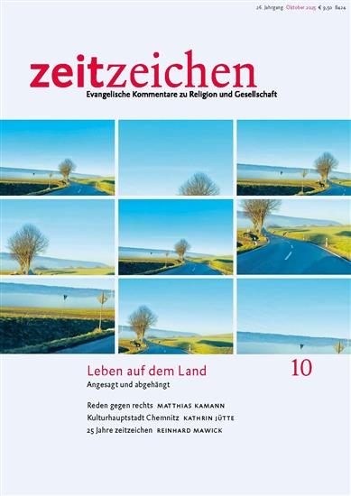 Zeitzeichen Ausgabe 2025010