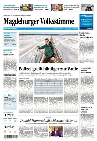 Magdeburger Volksstimme Ausgabe 2025011