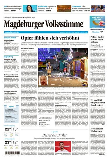 Magdeburger Volksstimme Ausgabe 2025031