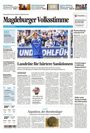 Magdeburger Volksstimme Ausgabe 2025032