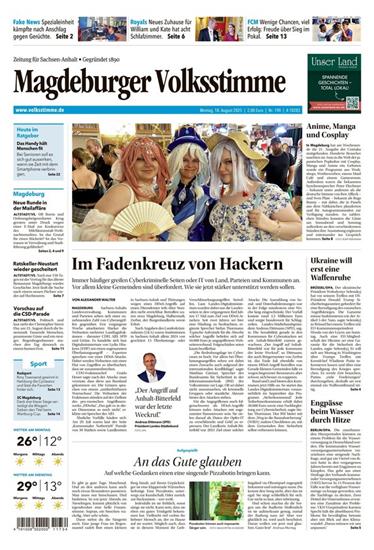 Magdeburger Volksstimme Ausgabe 2025034