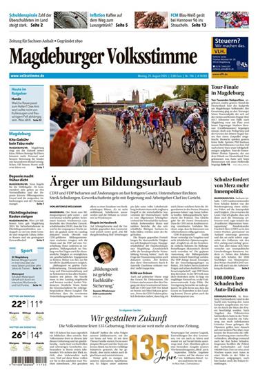 Magdeburger Volksstimme Ausgabe 2025035