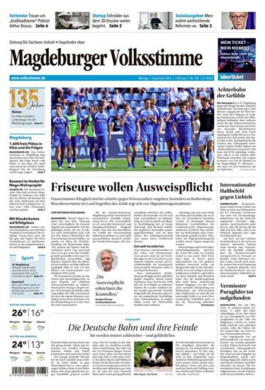 Magdeburger Volksstimme Ausgabe 2025036