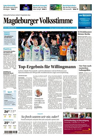 Magdeburger Volksstimme Ausgabe 2025037