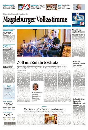 Magdeburger Volksstimme Ausgabe 2025039