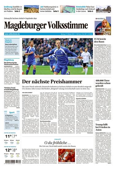 Magdeburger Volksstimme Ausgabe 2025044