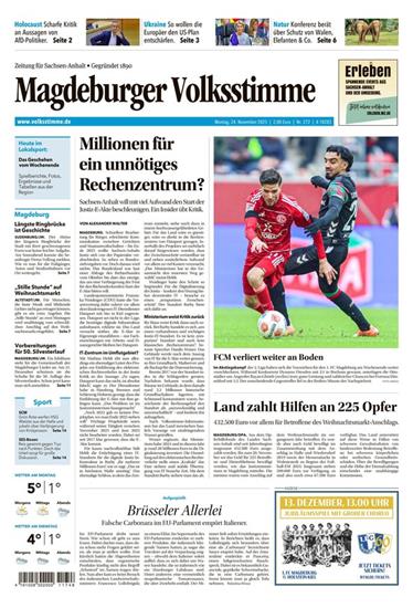 Magdeburger Volksstimme Ausgabe 2025048