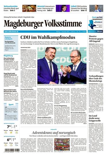 Magdeburger Volksstimme Ausgabe 2025049