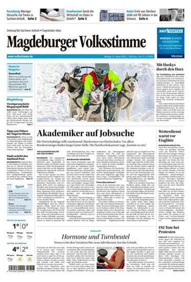 Magdeburger Volksstimme Ausgabe 2026003