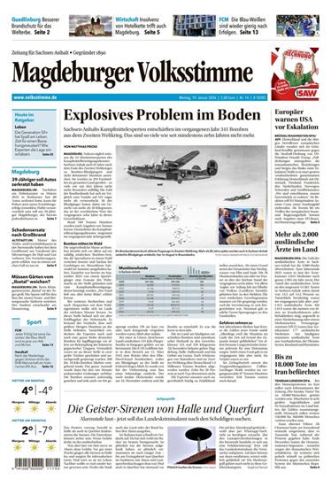 Magdeburger Volksstimme Ausgabe 2026004