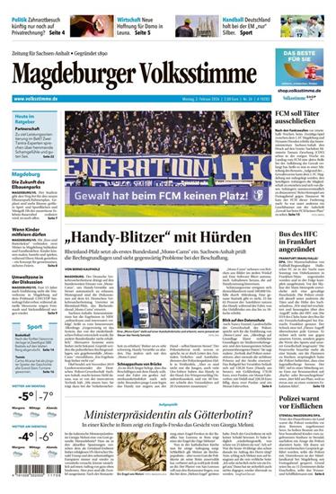 Magdeburger Volksstimme Ausgabe 2026006