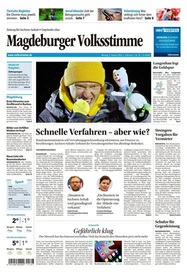 Magdeburger Volksstimme Ausgabe 2026007