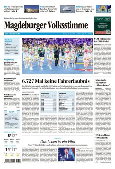 Magdeburger Volksstimme Ausgabe 2026017