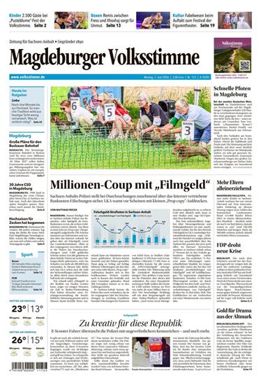 Magdeburger Volksstimme Ausgabe 2026023