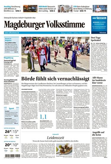 Magdeburger Volksstimme Ausgabe 2026024