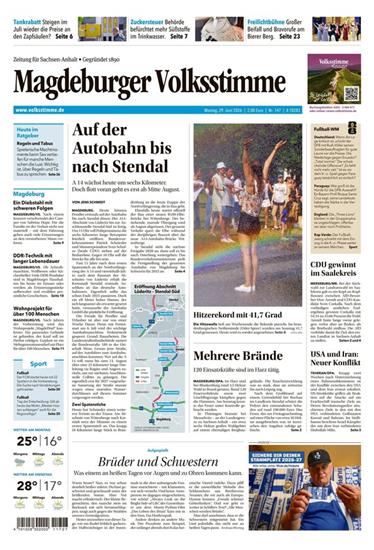 Magdeburger Volksstimme Ausgabe 2026027