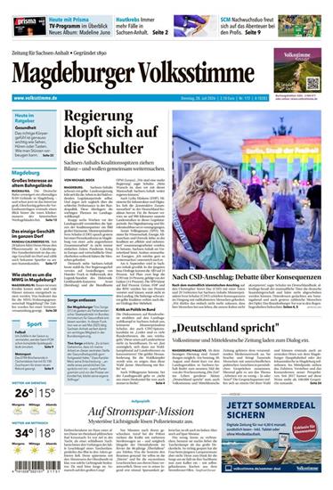 Magdeburger Volksstimme Ausgabe 2026031