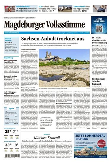 Magdeburger Volksstimme Ausgabe 2026032