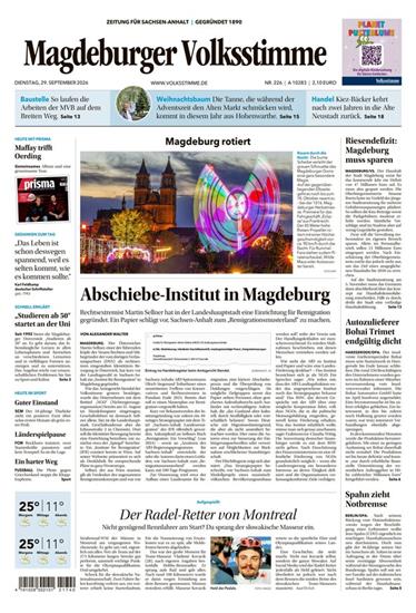 Magdeburger Volksstimme Ausgabe 2026040