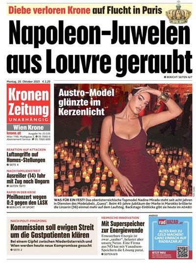 Kronen Zeitung Ausgabe 2025042