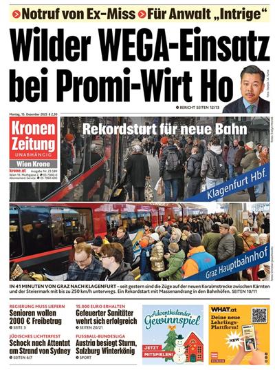 Kronen Zeitung Ausgabe 2025050