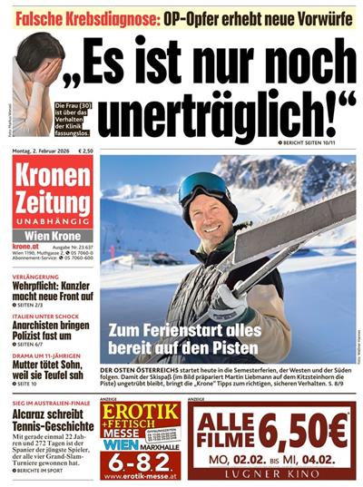 Kronen Zeitung Ausgabe 2026005