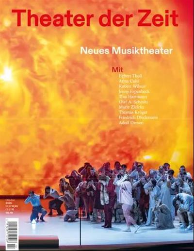 Theater der Zeit Ausgabe 2025010