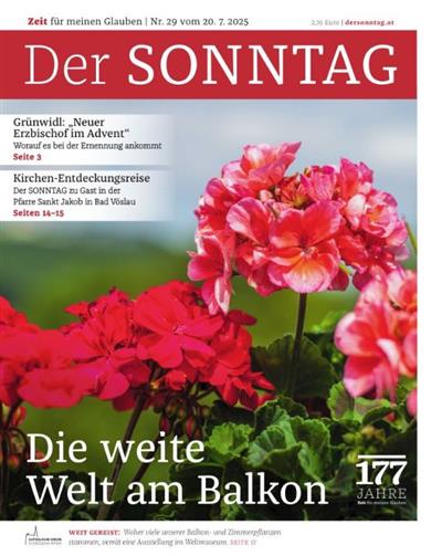 Der Sonntag Ausgabe 2025029