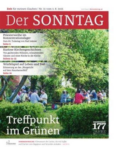 Der Sonntag Ausgabe 2025031