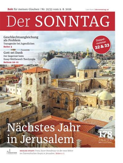 Der Sonntag Ausgabe 2026033
