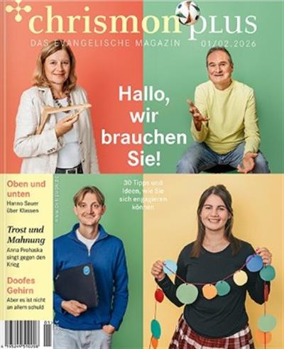 Chrismon Plus Ausgabe 2026002