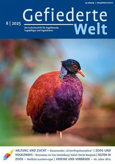 Gefiederte Welt Ausgabe 2025008