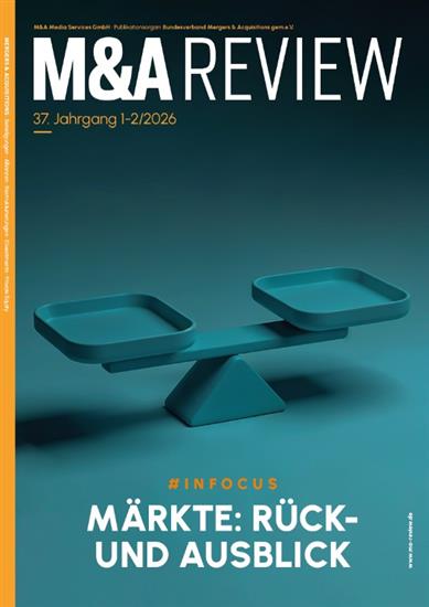 M & A Review Ausgabe 2026001