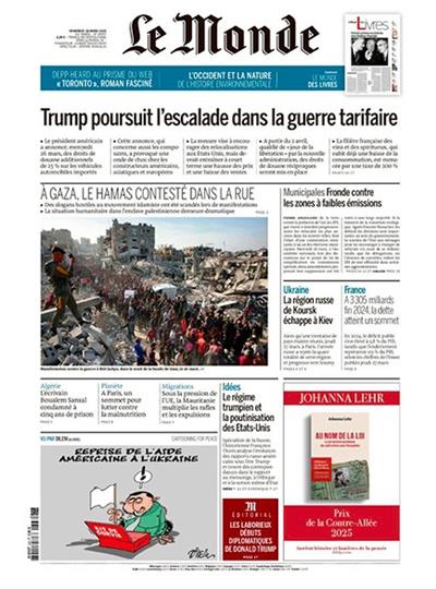 Le Monde Selection hebdomadaire Ausgabe 2025043