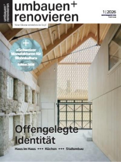Umbauen und Renovieren Ausgabe 2026001