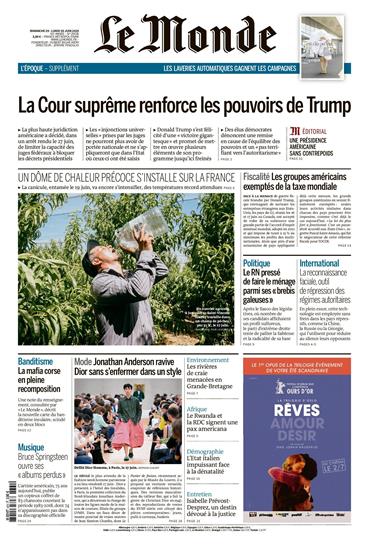 Le Monde Ausgabe 2025027