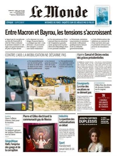 Le Monde Ausgabe 2025028