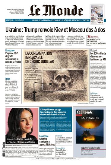 Le Monde Ausgabe 2025043