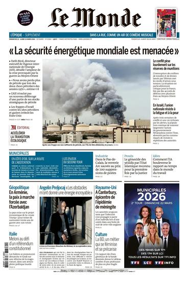 Le Monde Ausgabe 2026013